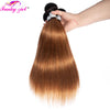 FG 32 Inch Brazilian Straight Hair 1B/30 Human Hair Weave Bundles Two Toned Hair Bundles Ombre Straight Hair 3/4 Pcs Extensions