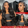 Body Wave 13x4 Lace Frontal Human Hair Wigs 30